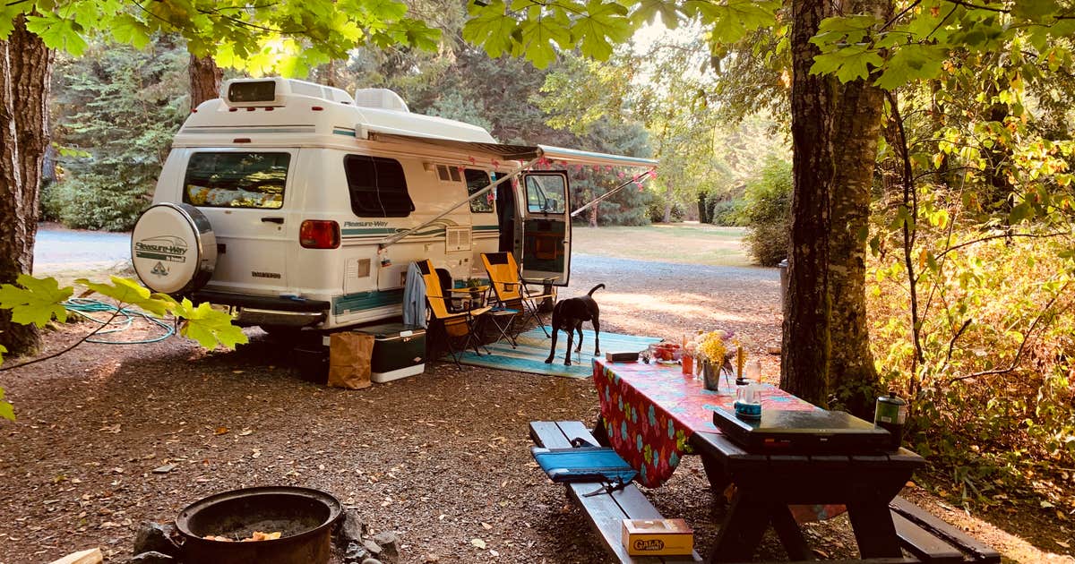 Secret Rv Van Secret Camp RV Park Camping | Gold Beach, OR | The Dyrt