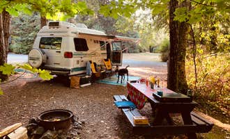 Camping near Oceanside Beachfront RV Resort - A Cruise Inn Park: Secret Camp RV Park, Wedderburn, Oregon