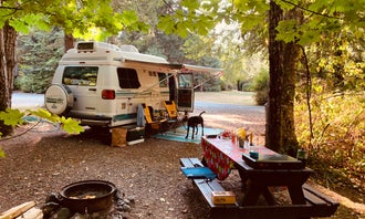 Camping near Lobster Creek Campground: Secret Camp RV Park, Wedderburn, Oregon