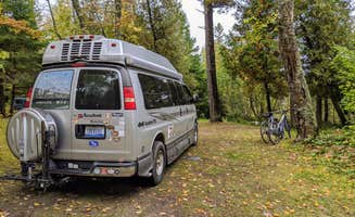 Ari A.'s photo of rv camping at Hog Island Point State Forest Campground near Naubinway, MI
