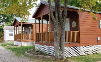 Heather C.'s photo of glamping accommodations at Country Acres Campground near New Castle, PA