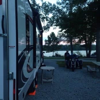 Joel H.'s photo of rv camping at Crab Orchard Lake Campground near Cobden, IL