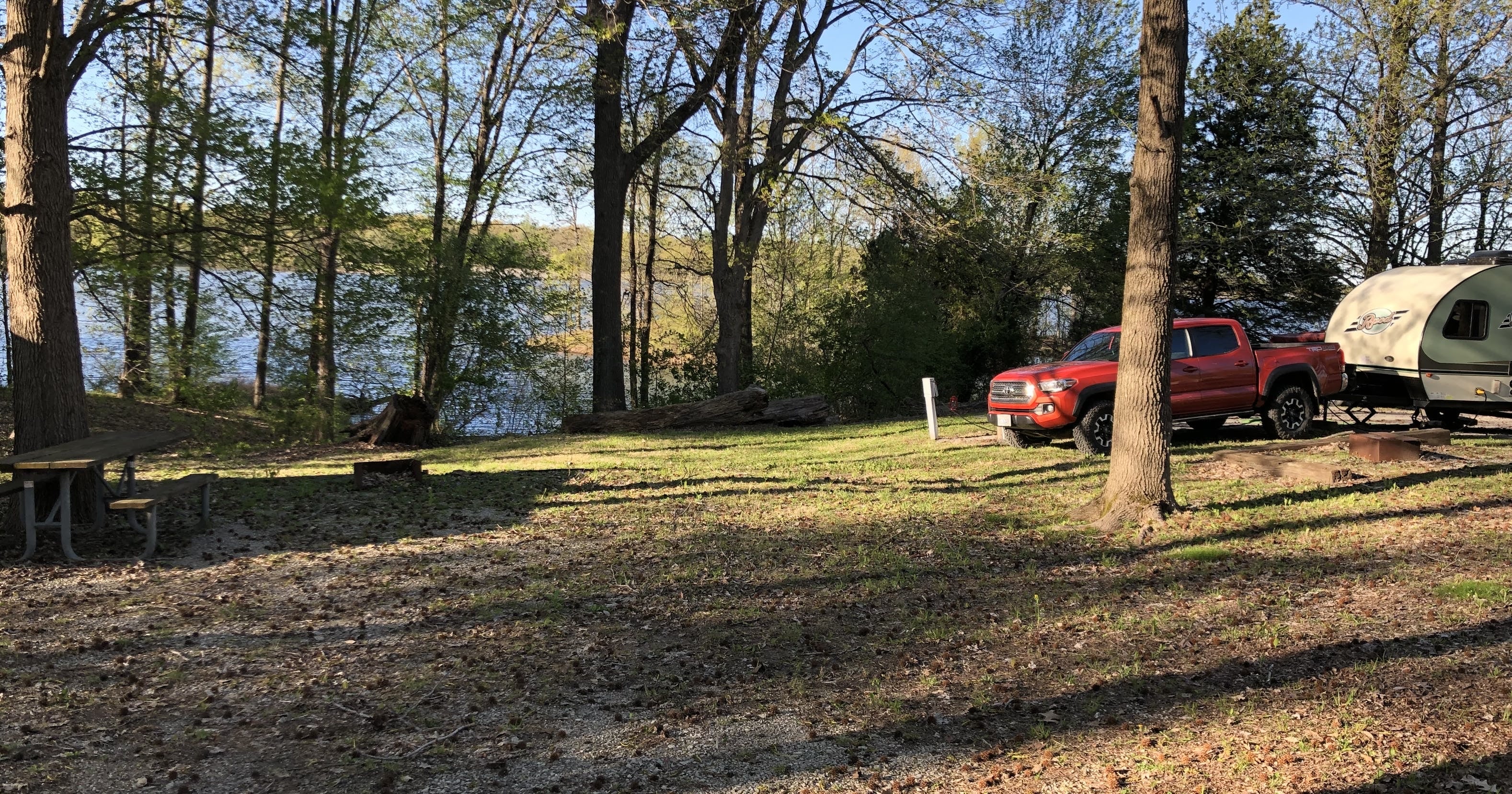 Camper submitted image from Crab Orchard Lake Campground - 3