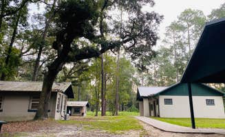 Jenn B.'s photo of tent camping at Camp Chowenwaw Park in Florida