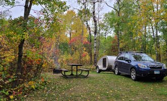 Camping near Crow Wing Inn Motel and RV Park: Mantrap Lake Campground and Day-Use Area, Nevis, Minnesota
