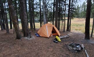 Alice S.'s photo of tent camping at 4R1 Yellowstone National Park Backcountry — Yellowstone National Park near Island Park, ID