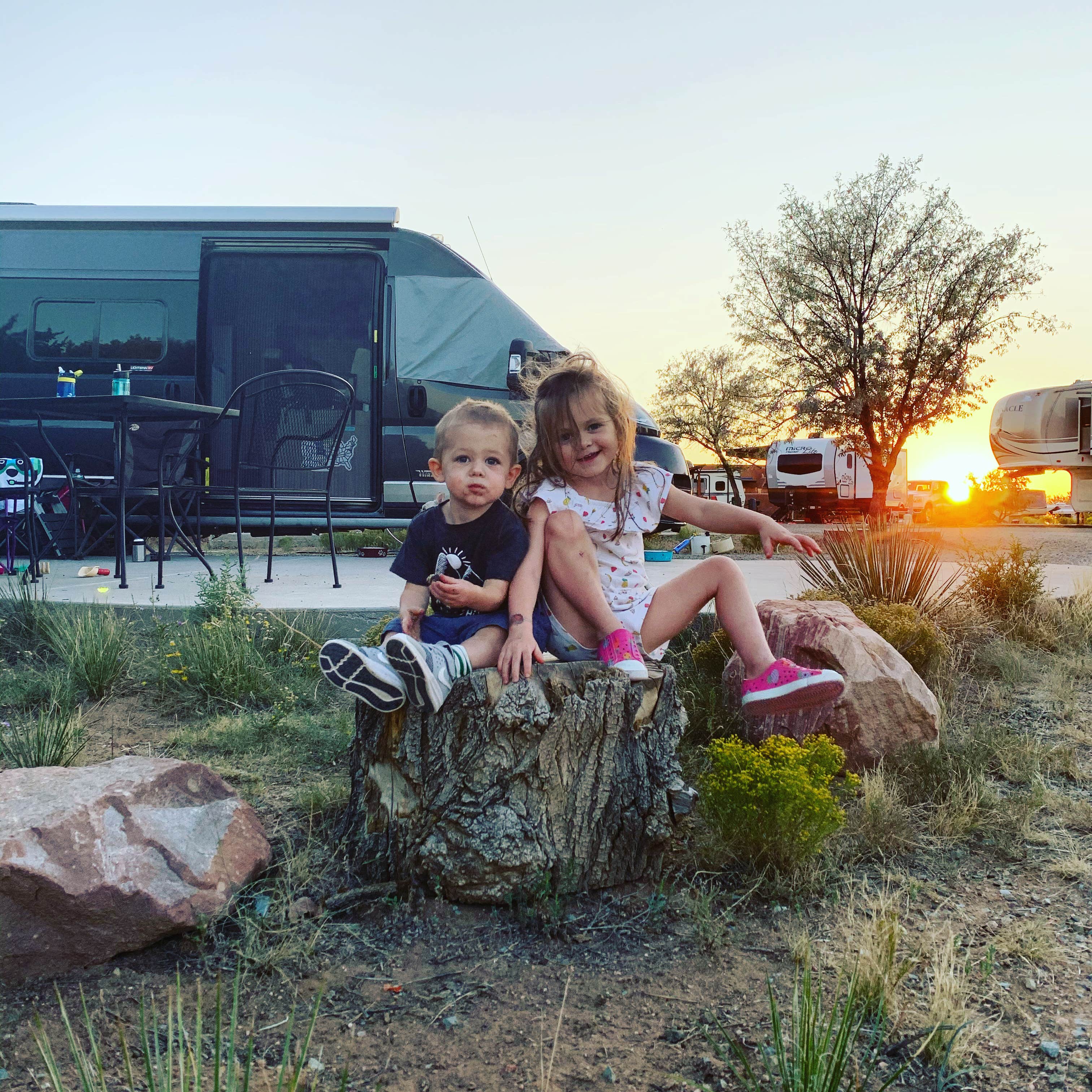 Stacy M.&#x27;s photo at Santa Fe Skies RV Park near White Rock, NM