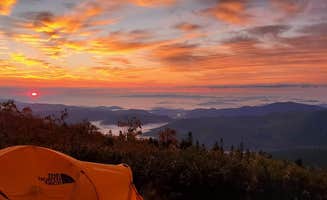 Francis C.'s photo of tent camping at Maple Camp Bald near Newland, NC