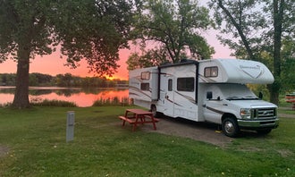 Camping near Birch Lake: Sinclair Lewis City Campground, Melrose, Minnesota