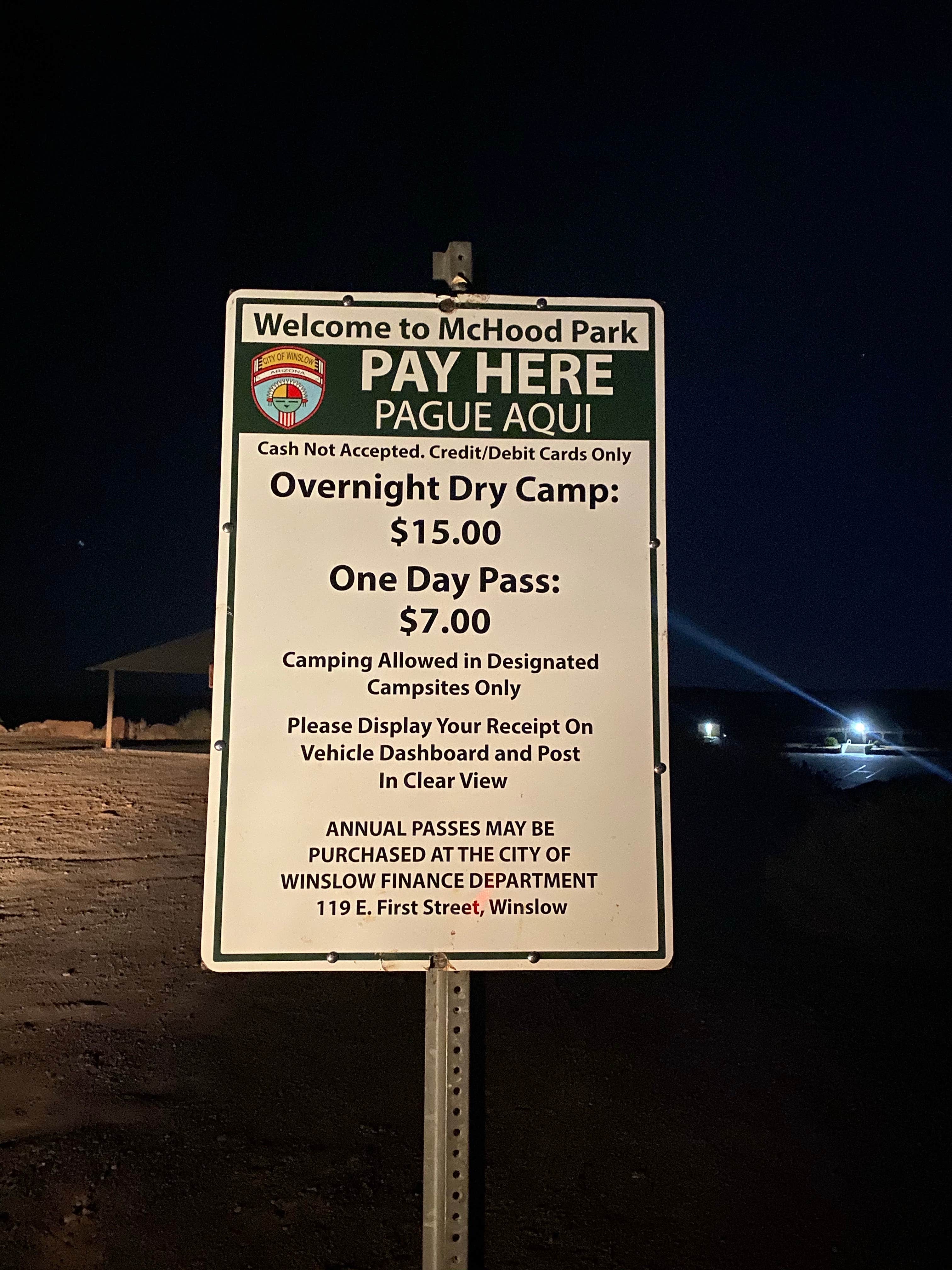 Camper submitted image from McHood Park Campground - 5