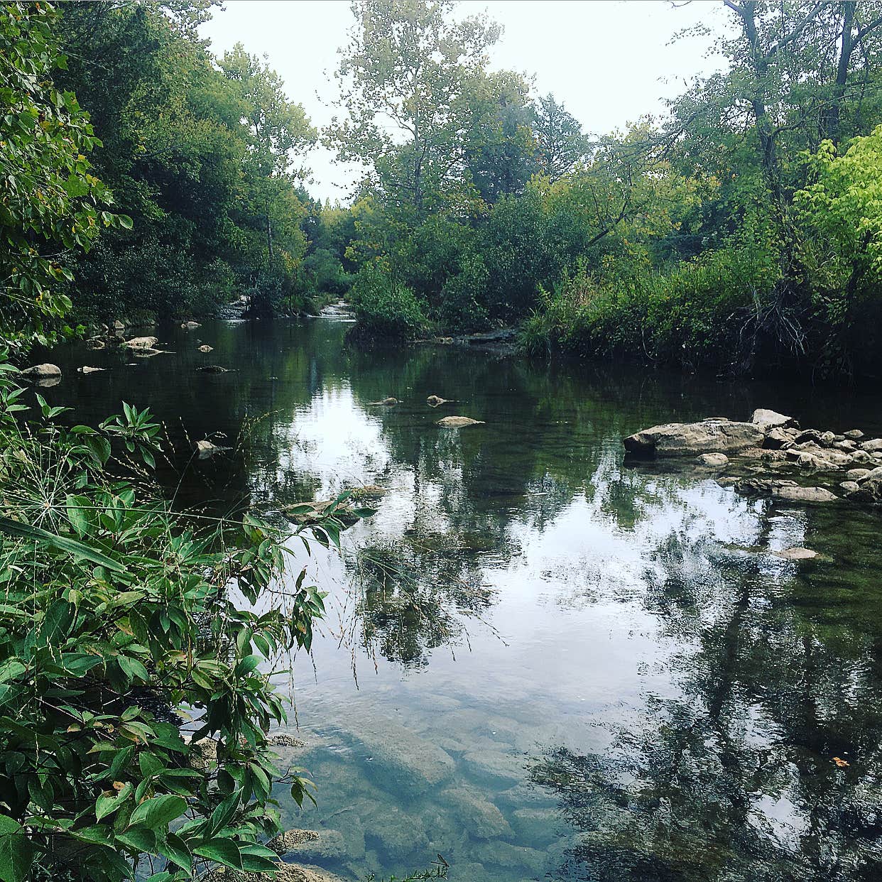 Camper-submitted photo at Blue River Campground near Stringtown, OK