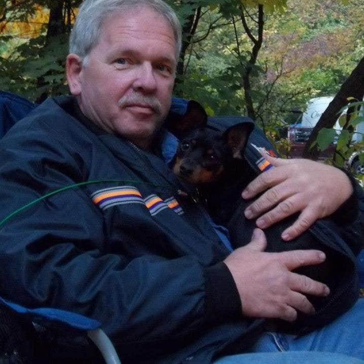 timothy B.'s photo of camping with pets at Mccormick's Creek State Park Campground near Carlisle, IN