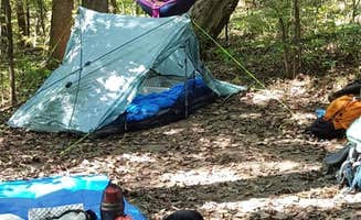 Karen K.'s photo of tent camping at Dayton Metro Parks (Five Rivers Metroparks) near Greenville, OH