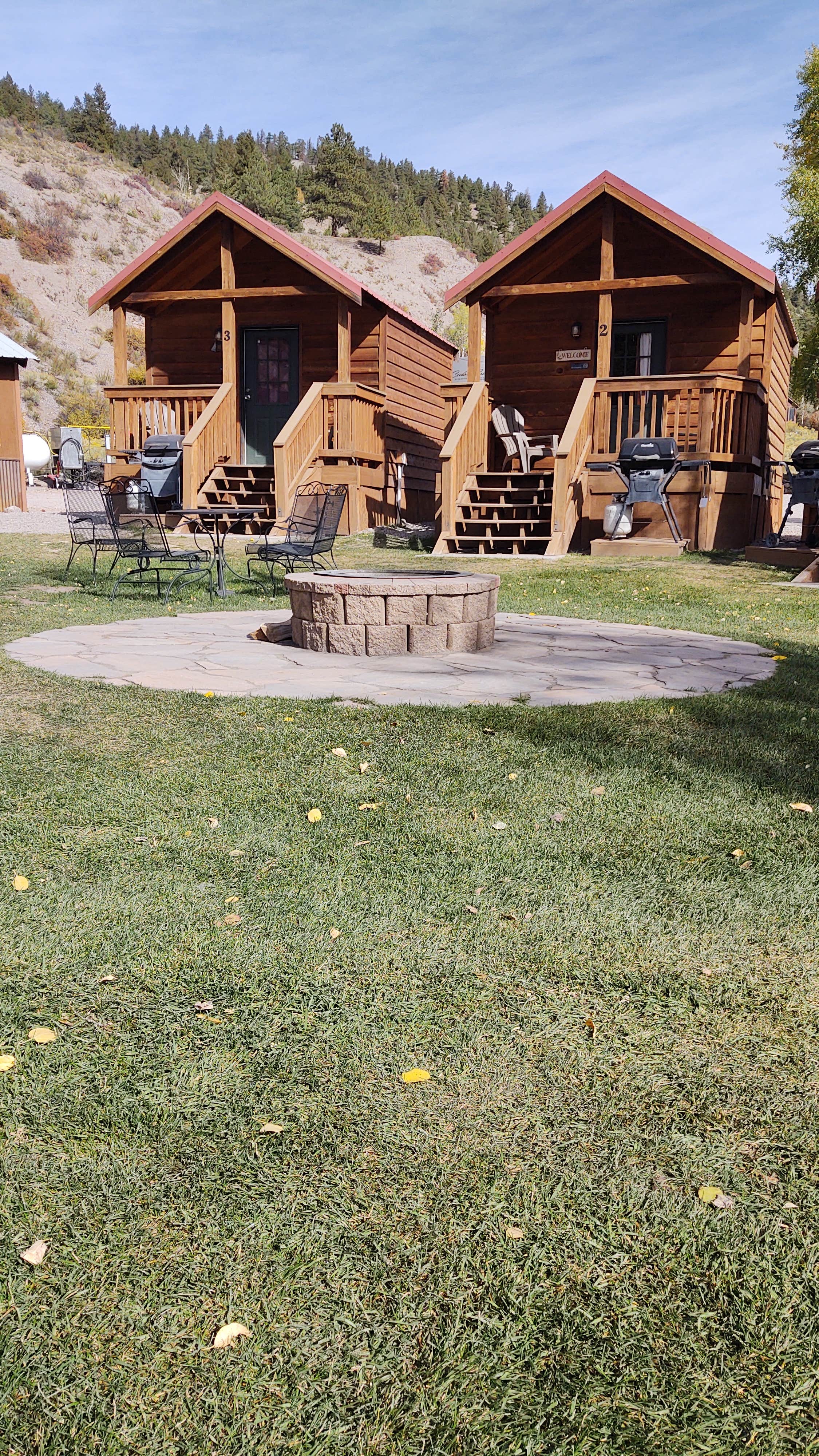 Lynn's photo of a cabin at Elkhorn RV Resort near Lake City, CO