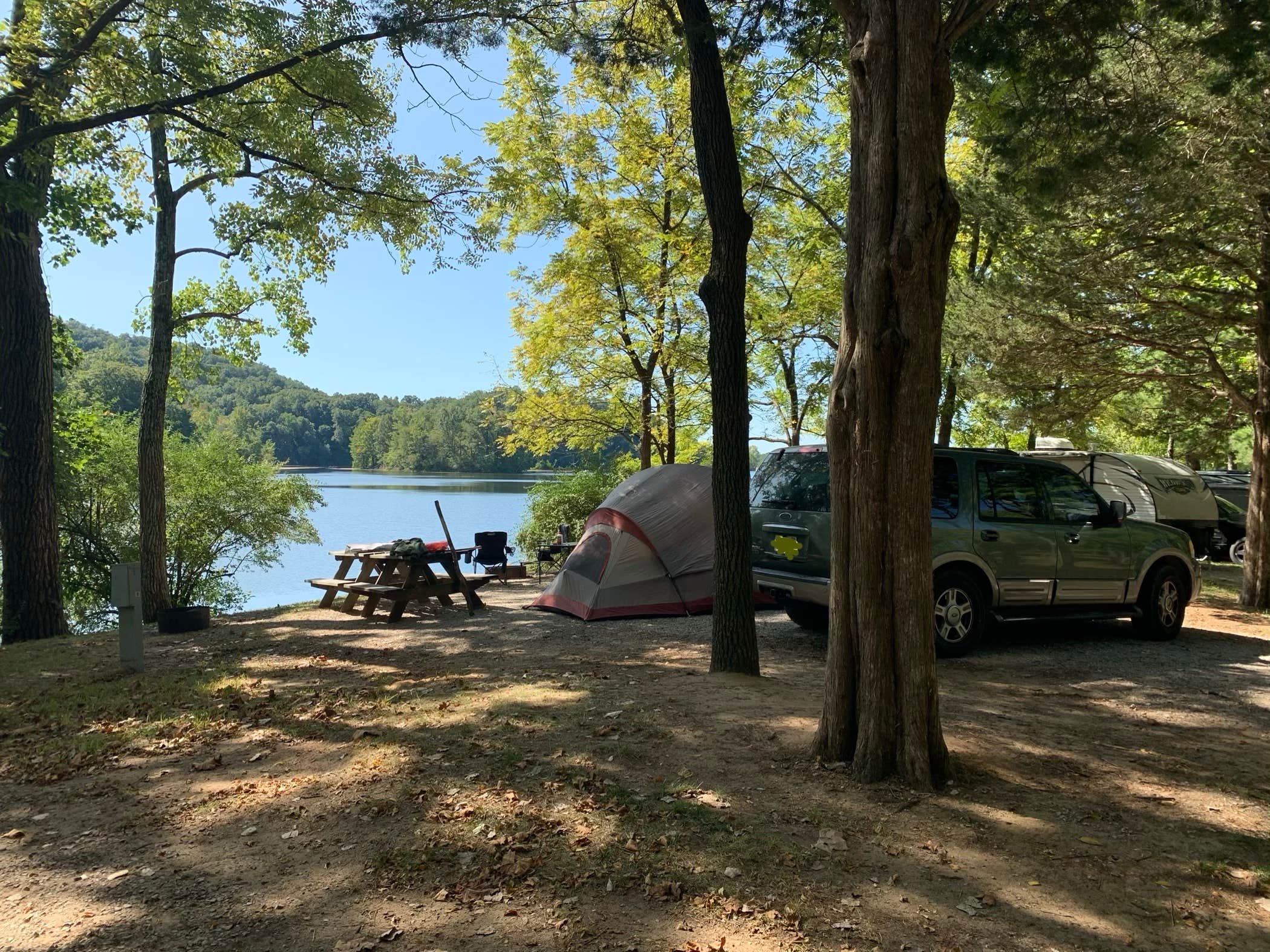 Stephani's photo at Starve Hollow State Rec Area Campground near Scottsburg, IN