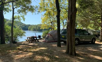 Stephani's photo at Starve Hollow State Rec Area Campground near Hoosier National Forest
