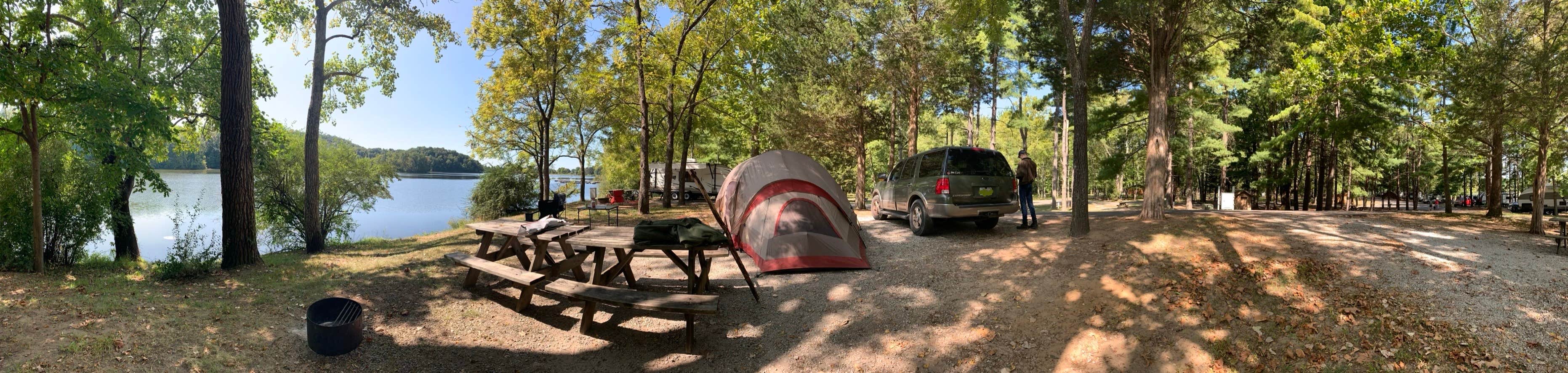 Stephani's photo at Starve Hollow State Rec Area Campground near New Pekin, IN
