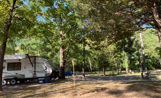 Stephani's photo of rv camping at Starve Hollow State Rec Area Campground near Solsberry, IN