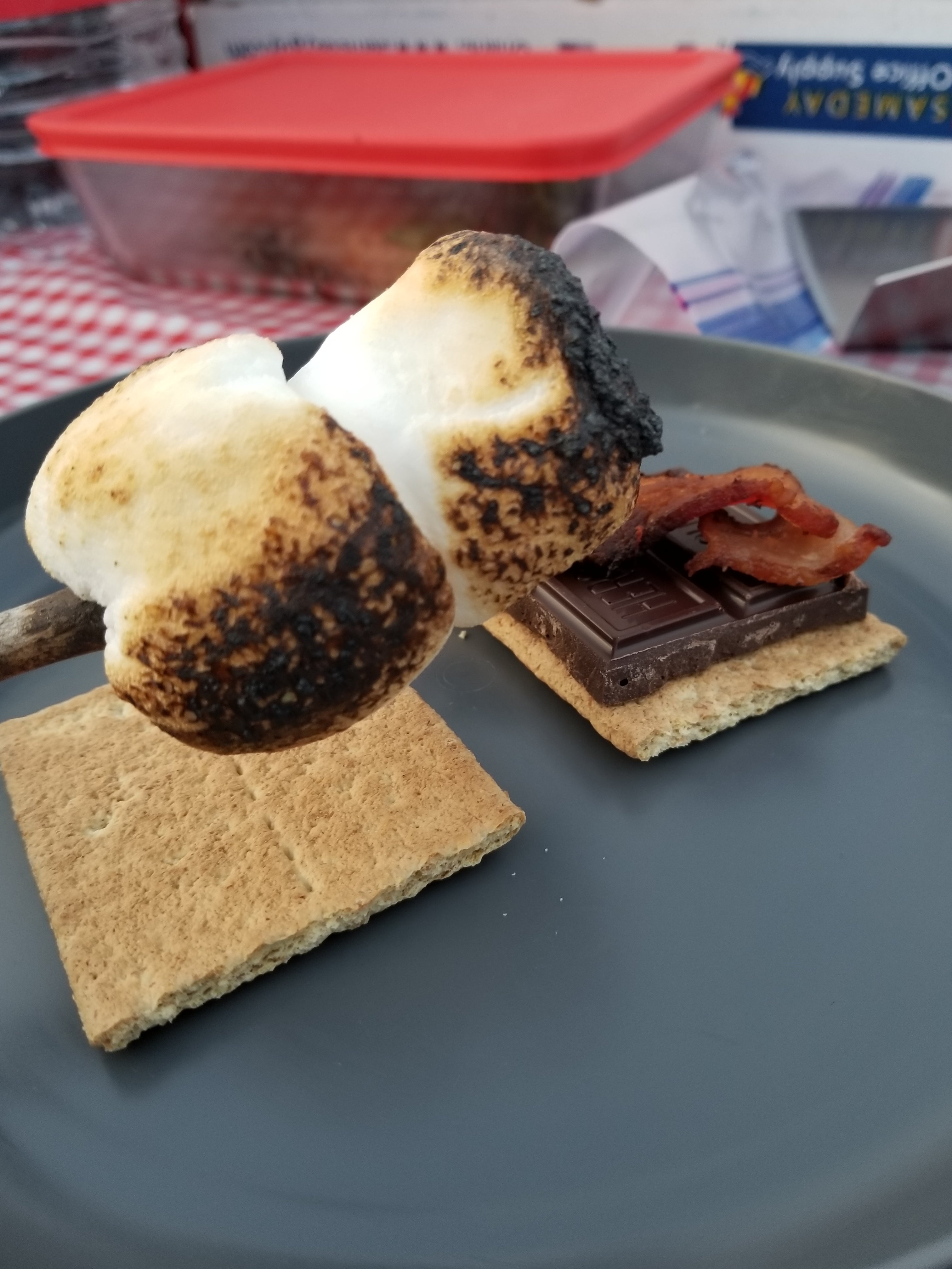Just add Bacon! #smores