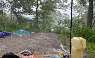 Monte W.'s photo of a dispersed camping area at Linville Gorge Wilderness Dispersed Camping--Western Section, NC 128 he near Lake Lure, NC