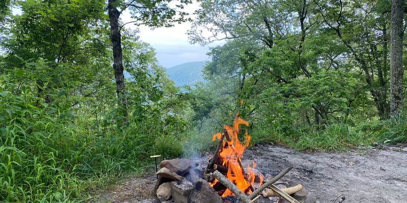 Camper submitted image from Linville Gorge Wilderness Dispersed Camping--Western Section, NC 128 he