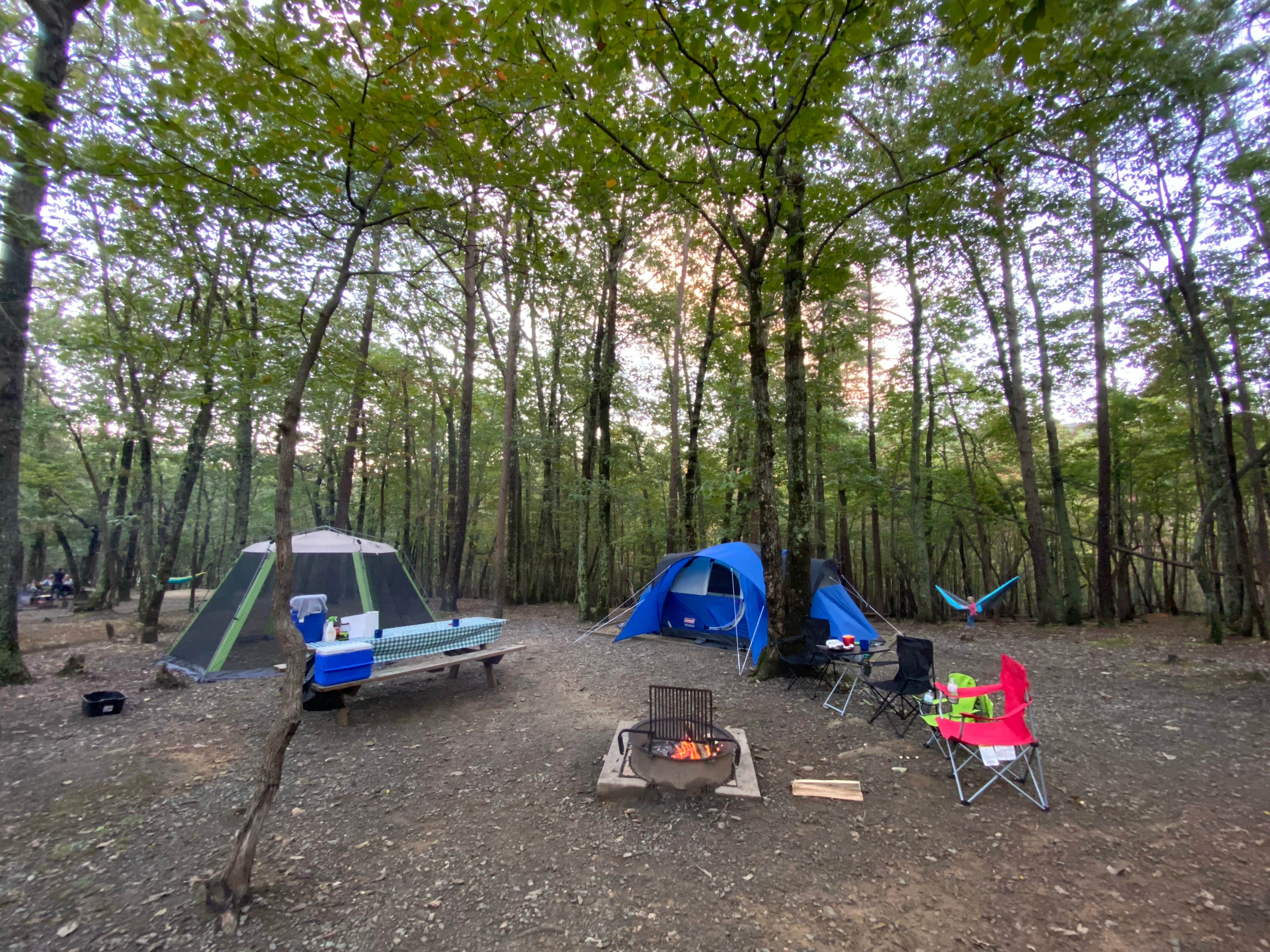 Cortney's photo at Hanging Rock State Park Campground near Pine Hall, NC