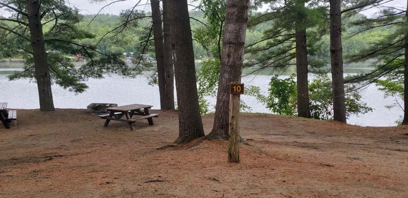 Camper submitted image from Lincoln Pond Campground - 1
