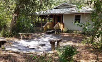 Marlene V.'s photo of glamping accommodations at Silver Springs State Park Campground near Astatula, FL