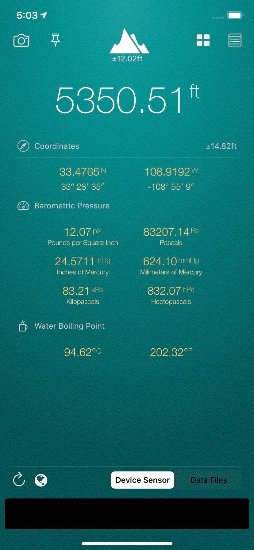 Camper-submitted photo at Cosmic Campground near Blue, AZ