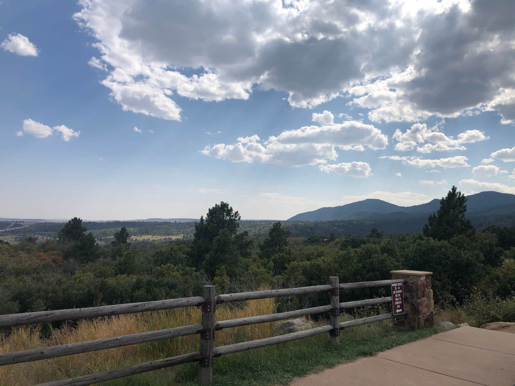Camper submitted image from Swift Puma Heights Campground — Cheyenne Mountain - 1