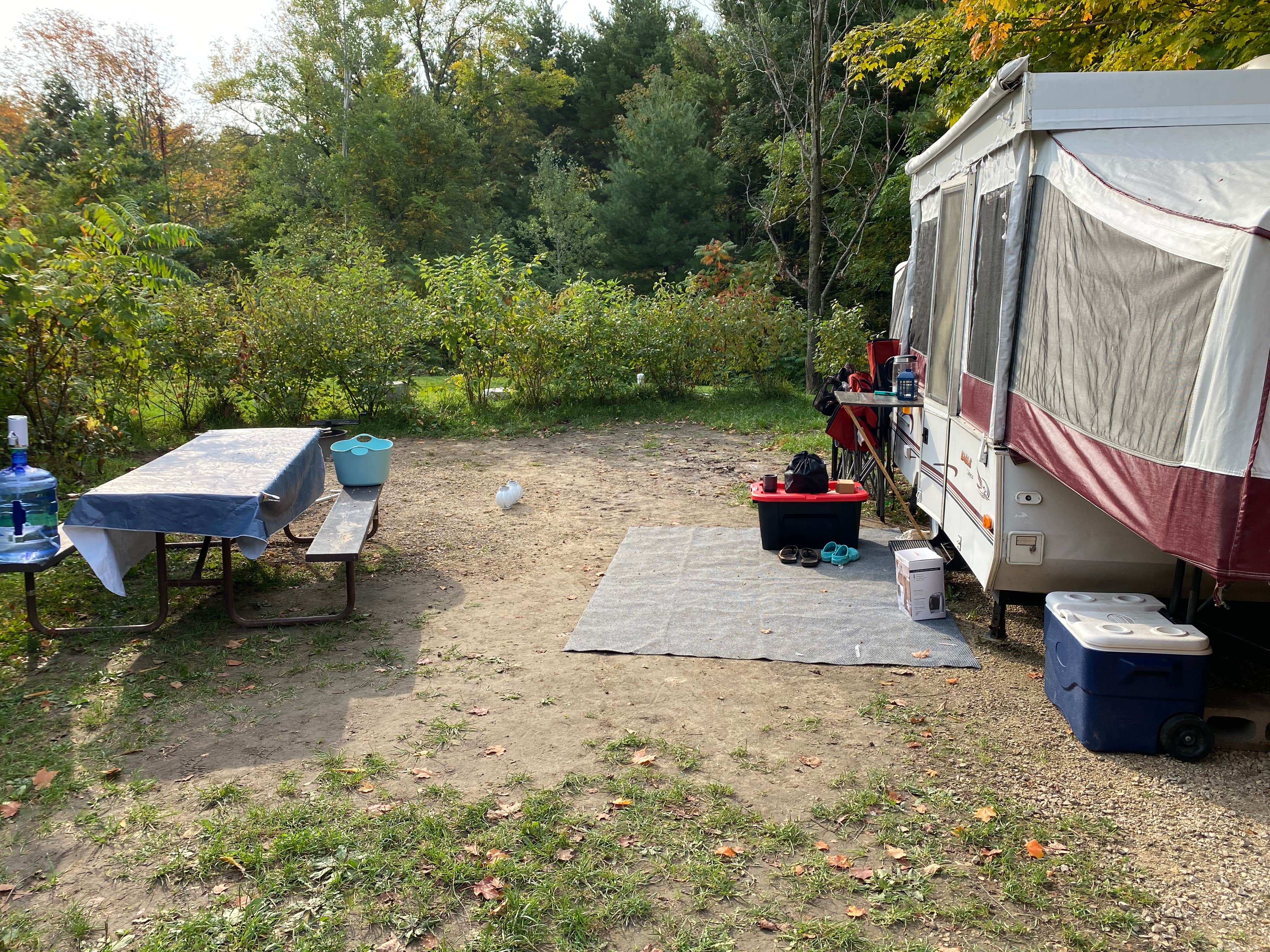 Erica H.'s photo of rv camping at Wyalusing State Park Campground near Calmar, IA