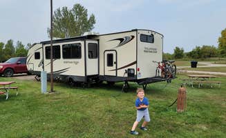 Chip K.'s photo of rv camping at Delagoon Park Campground near Battle Lake, MN