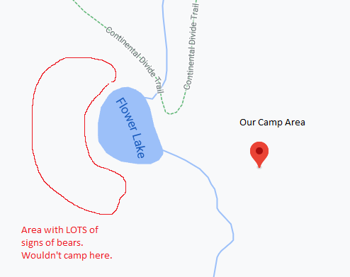 Camper-submitted photo at Flower Lake Dispersed Camping near Gibbonsville, ID