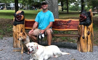 Laura H.'s photo of camping with pets at Sweetwater KOA near Kingston, TN