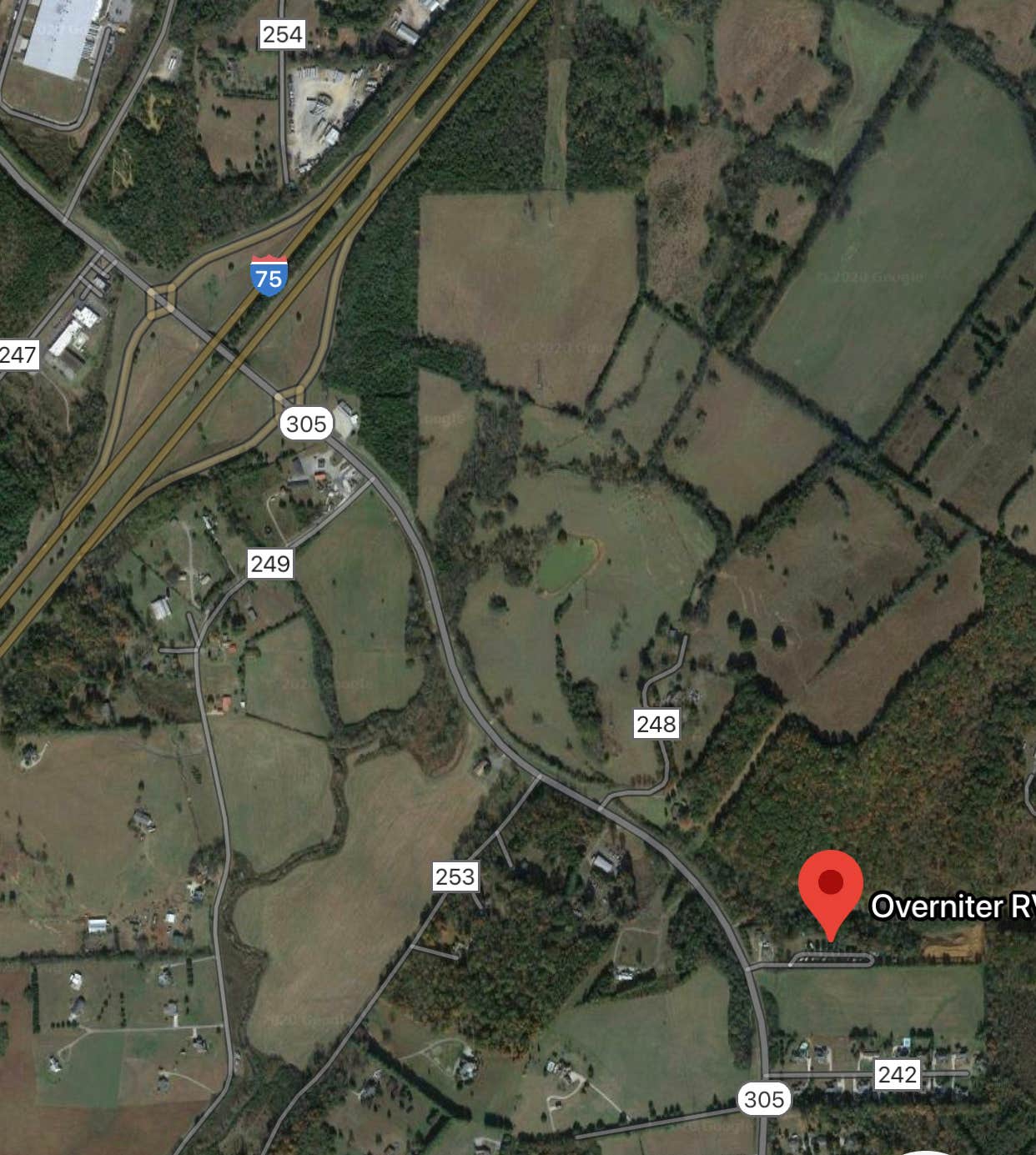 Camper-submitted photo at Overnite RV Park near Etowah, TN