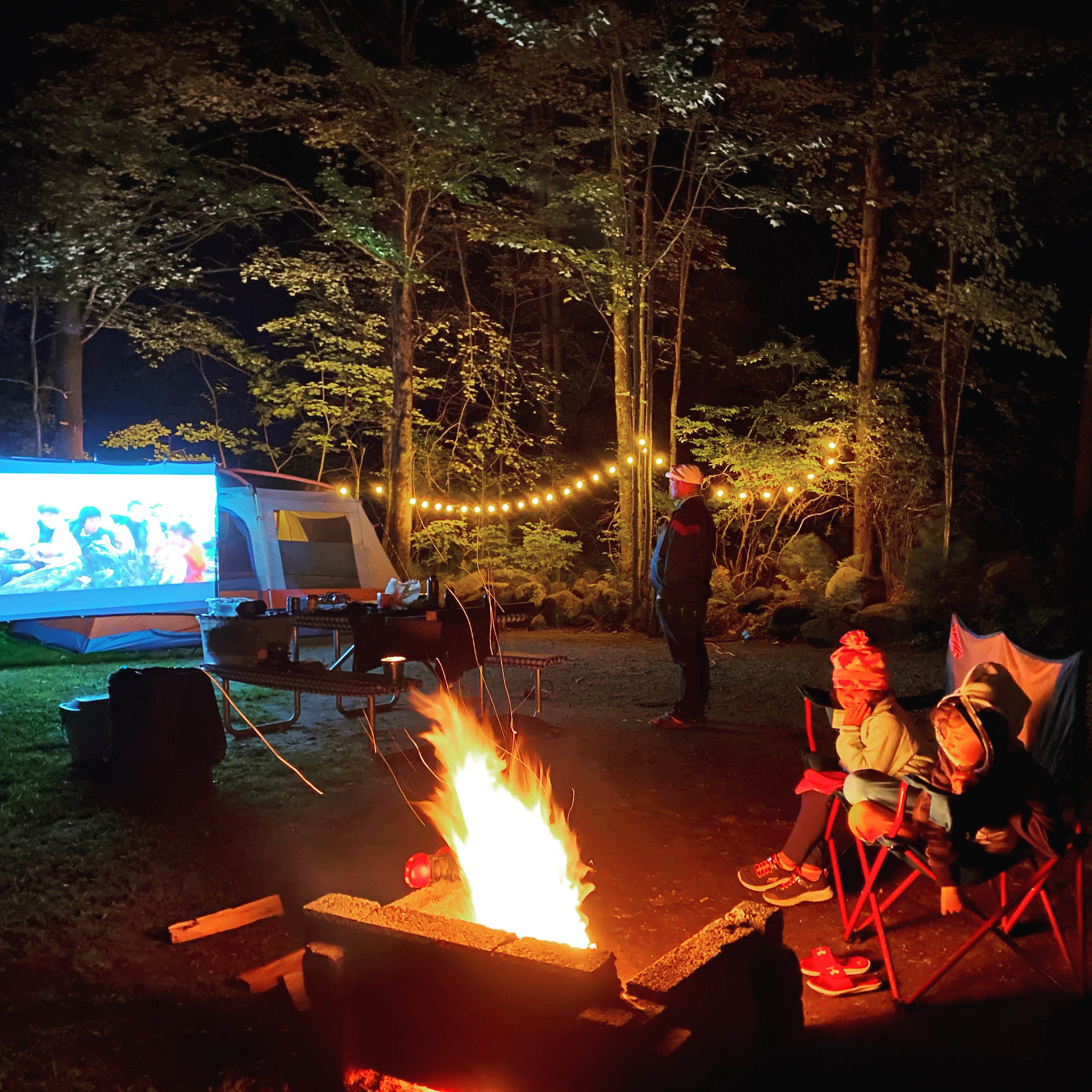 Camper-submitted photo at Calef Lake Camping Area near Hampstead, NH