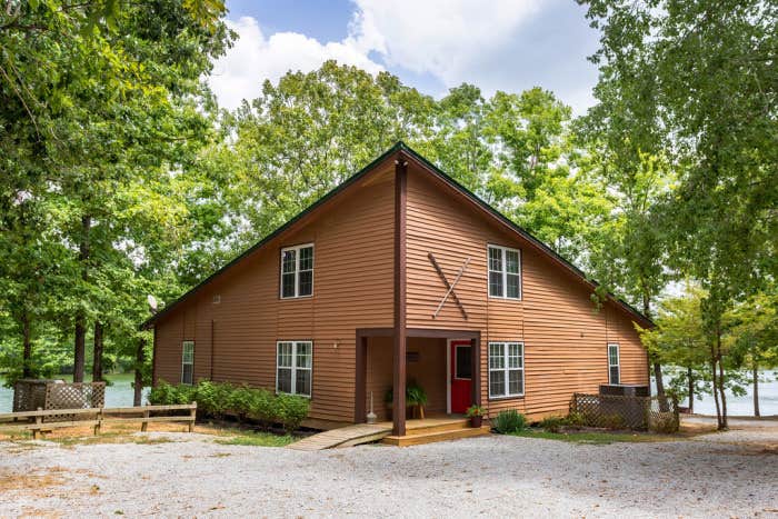 Laura H.'s photo of glamping accommodations at Thousand Trails Natchez Trace near Dickson, TN