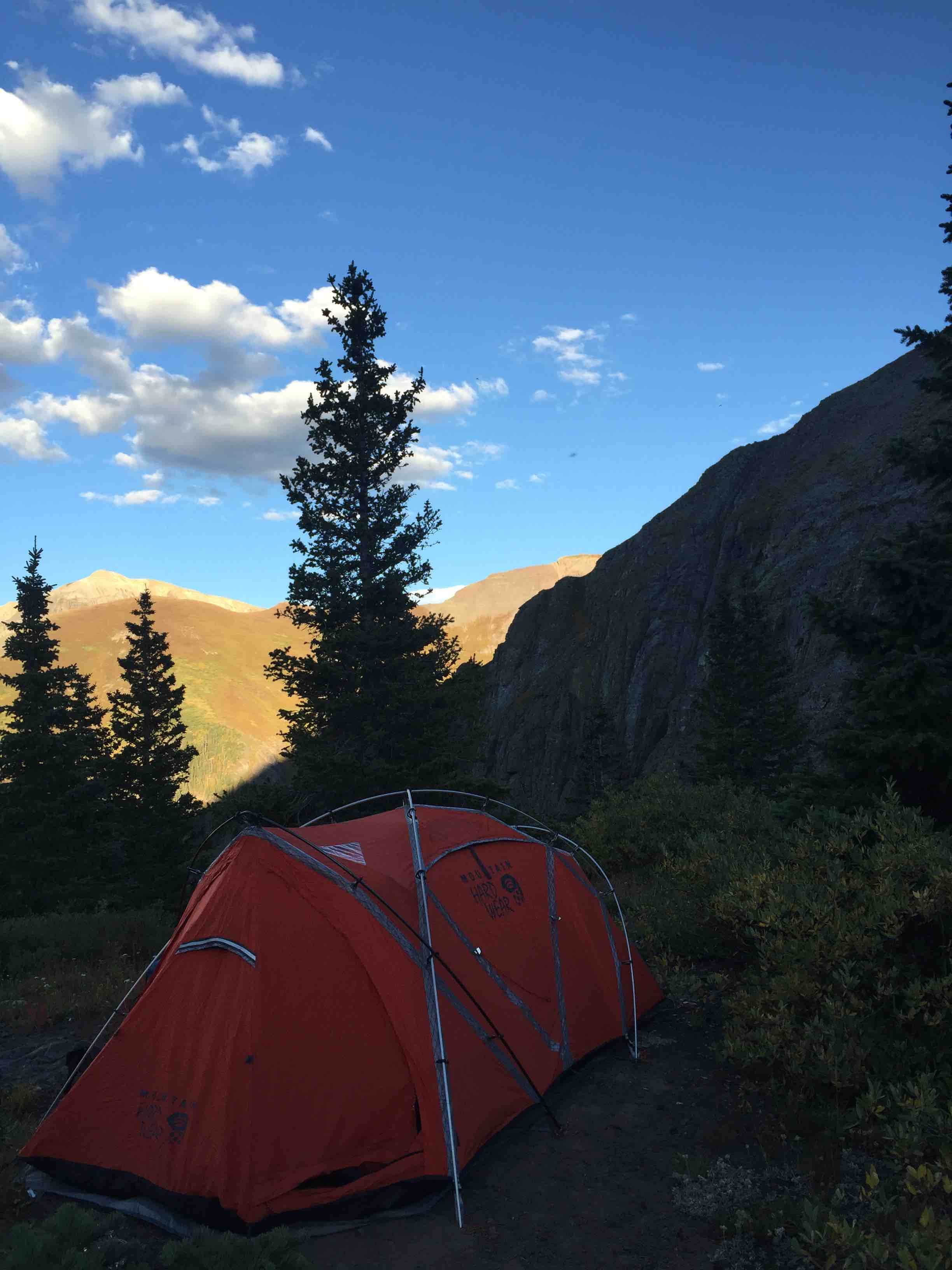 Ryan F.'s photo of tent camping at Silver Lake near Purgatory, CO