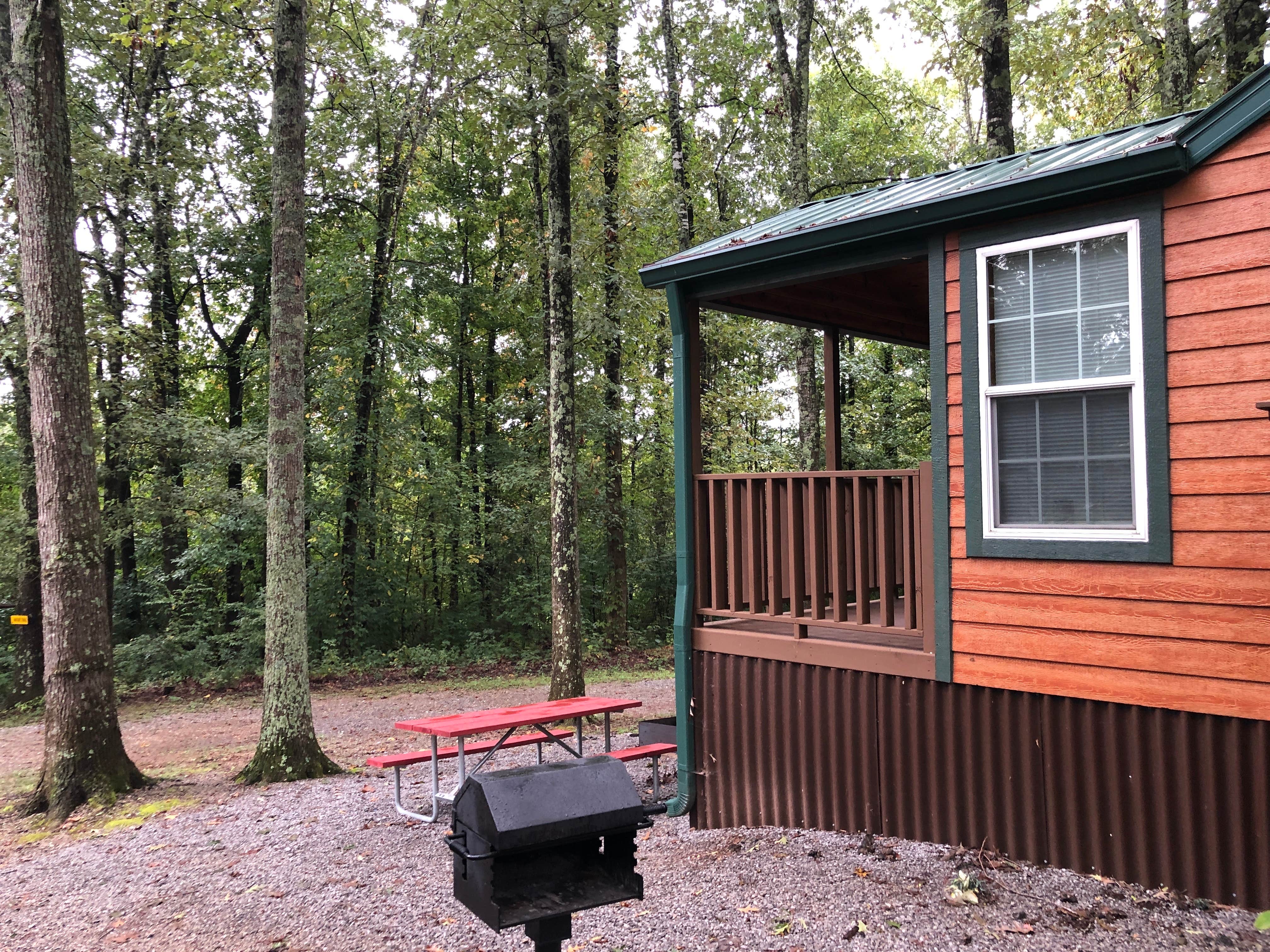 Laura H.'s photo of a cabin at Sweetwater KOA near Tallassee, TN