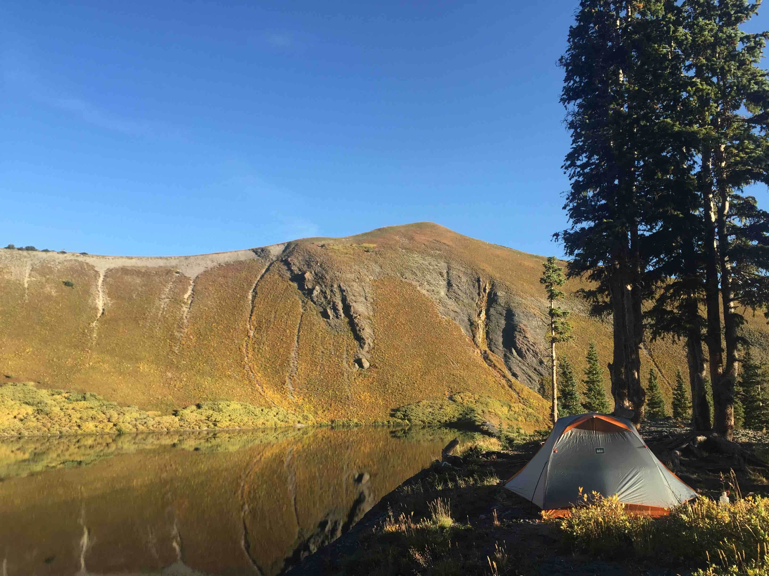 Camper-submitted photo at Silver Lake near Ouray, CO