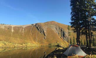 Ryan F.'s photo of tent camping at Silver Lake near Ouray, CO
