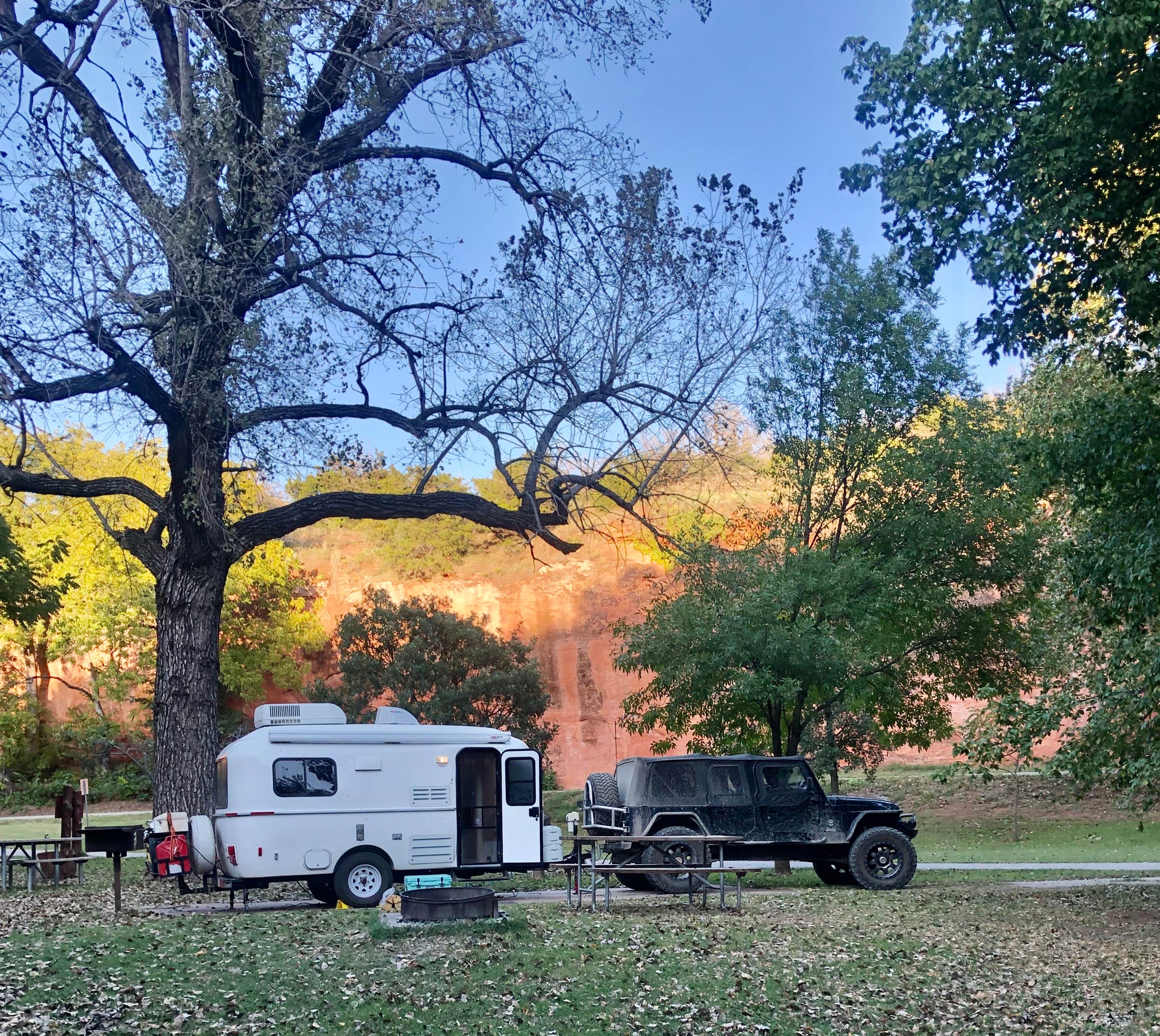 Elizabeth Anne W.'s photo of rv camping at Red Rock Canyon Adventure Park near Watonga, OK