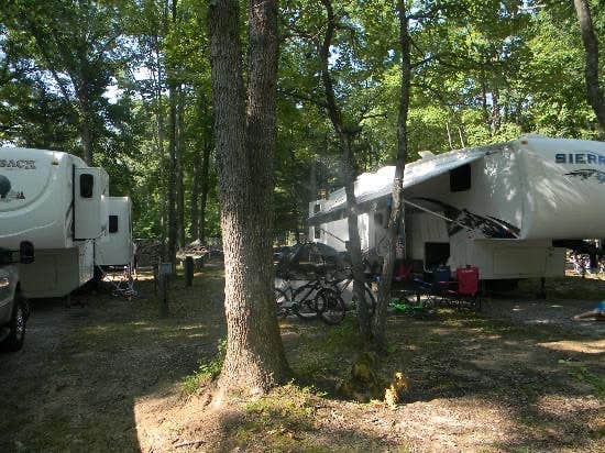 Joel H.'s photo at Timber Ridge Outpost & Cabins near Karbers Ridge, IL