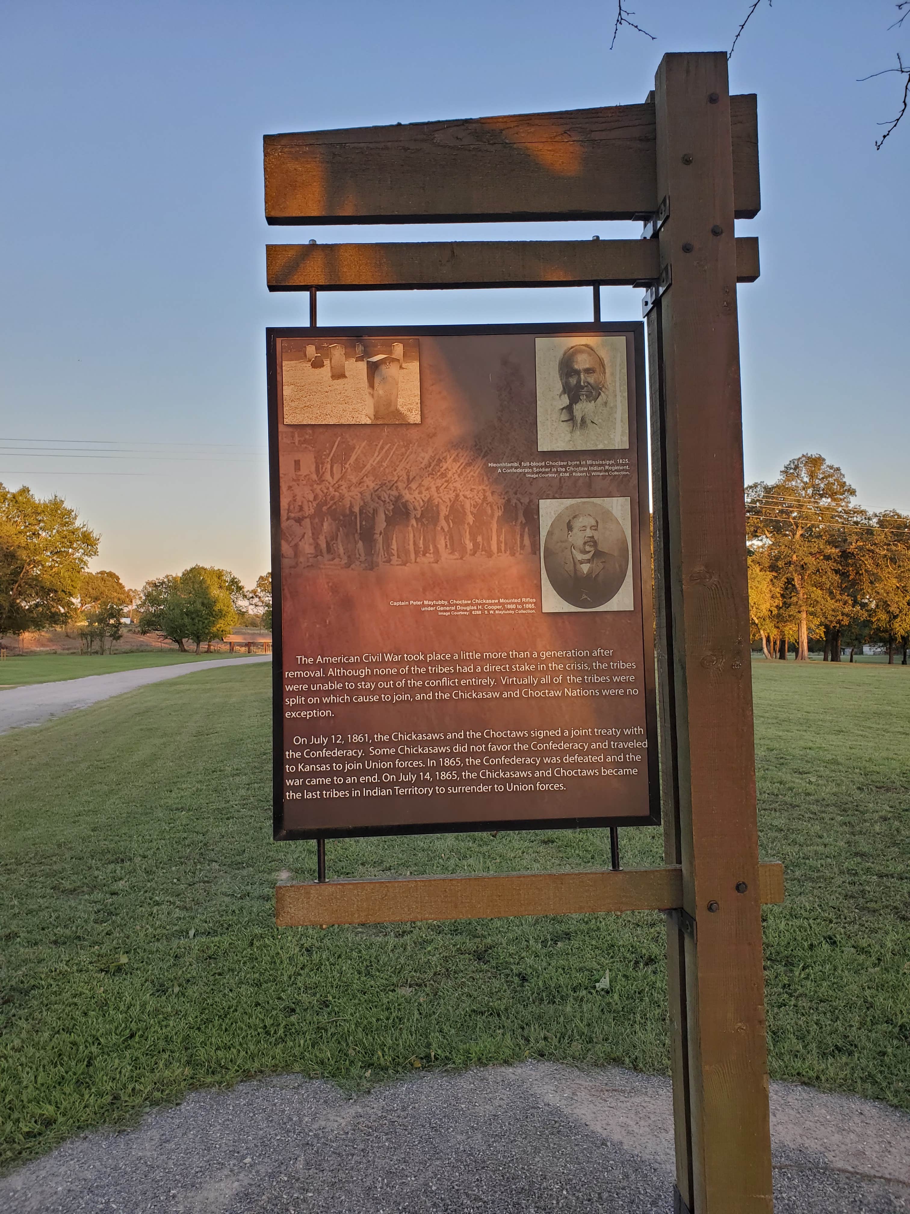 Camper-submitted photo at Boggy Depot State Park Campground near Stringtown, OK