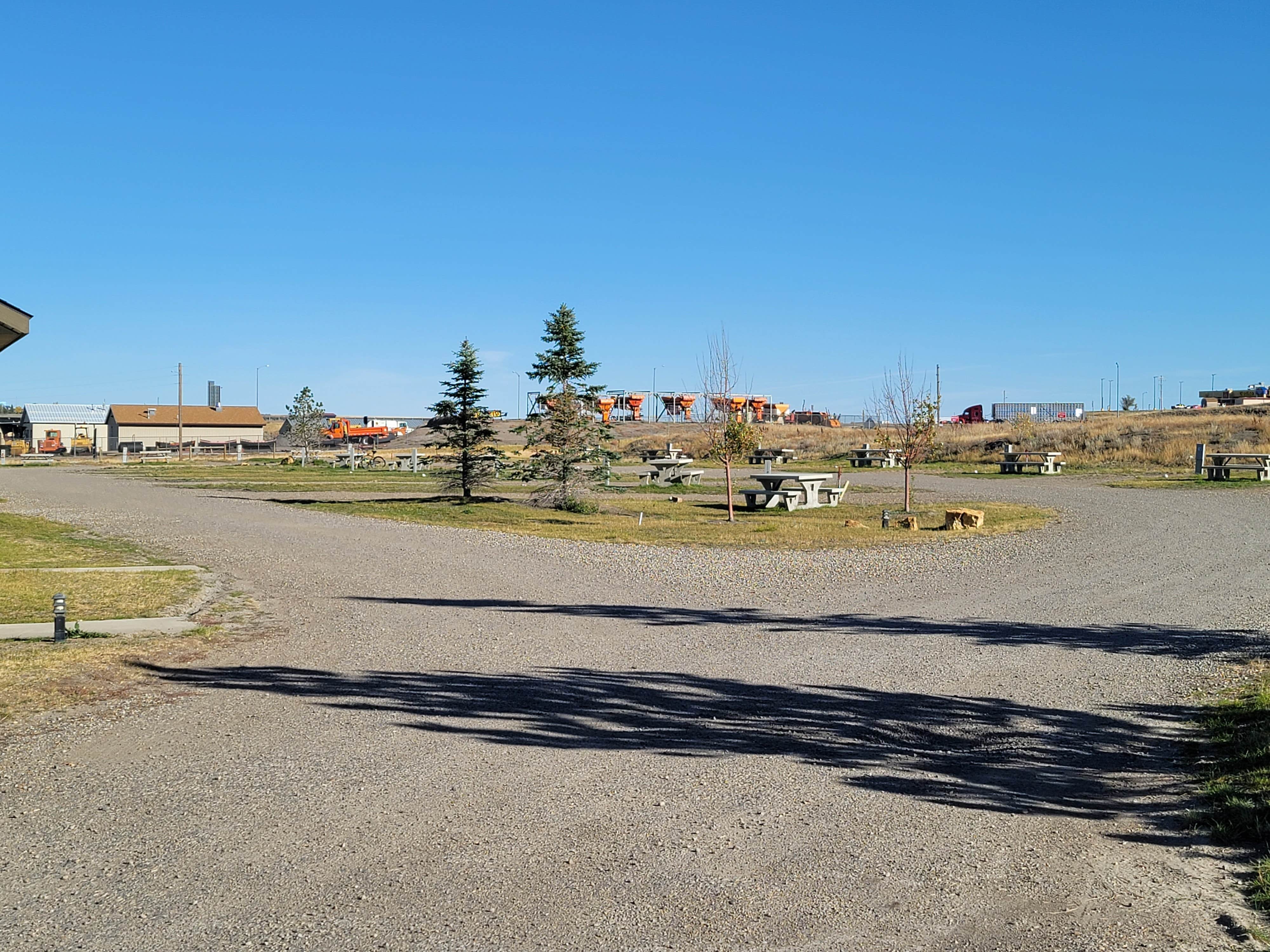 Camper-submitted photo at Trails West RV Park near Sweet Grass, MT