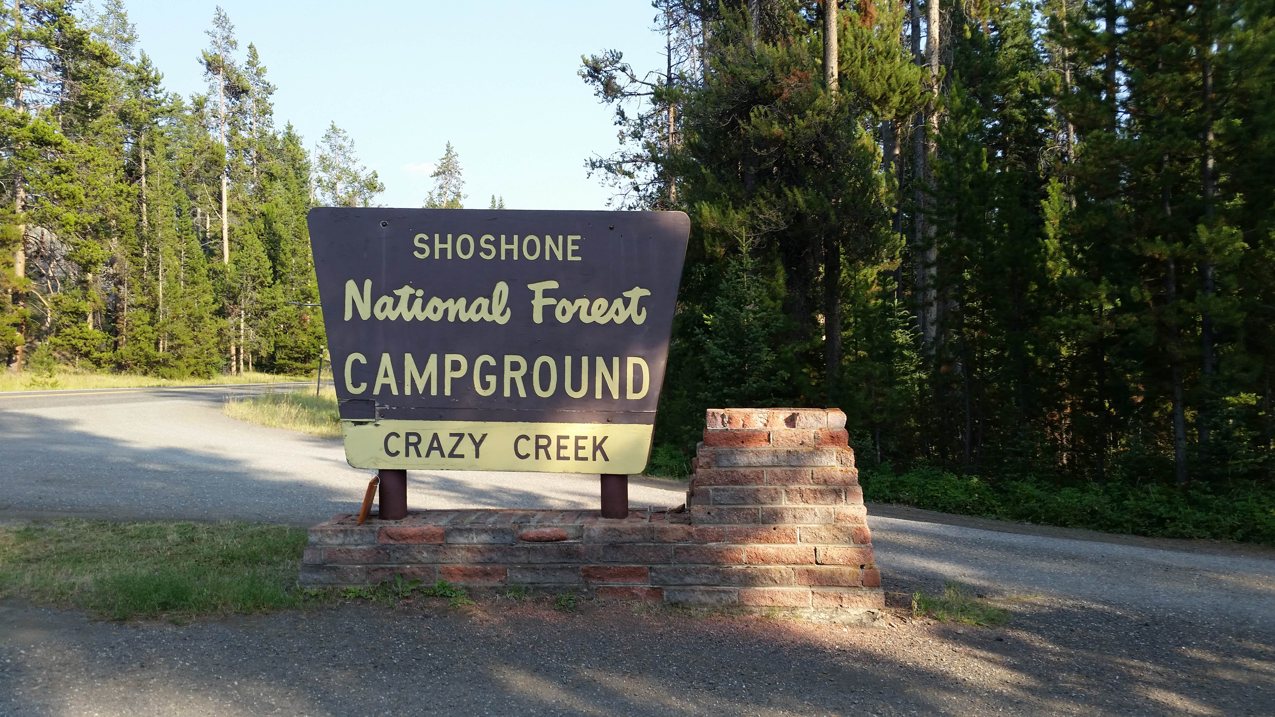 Camper submitted image from Shoshone National Forest Crazy Creek Campground - 1