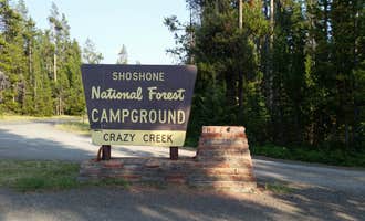 Camping near 7D Ranch - Cabin Rentals: Shoshone National Forest Crazy Creek Campground, Cooke City, Wyoming