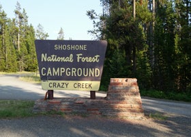 Shoshone National Forest Crazy Creek Campground