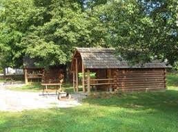 Laura H.'s photo of glamping accommodations at Newport-Smoky Mountains KOA near Talbott, TN