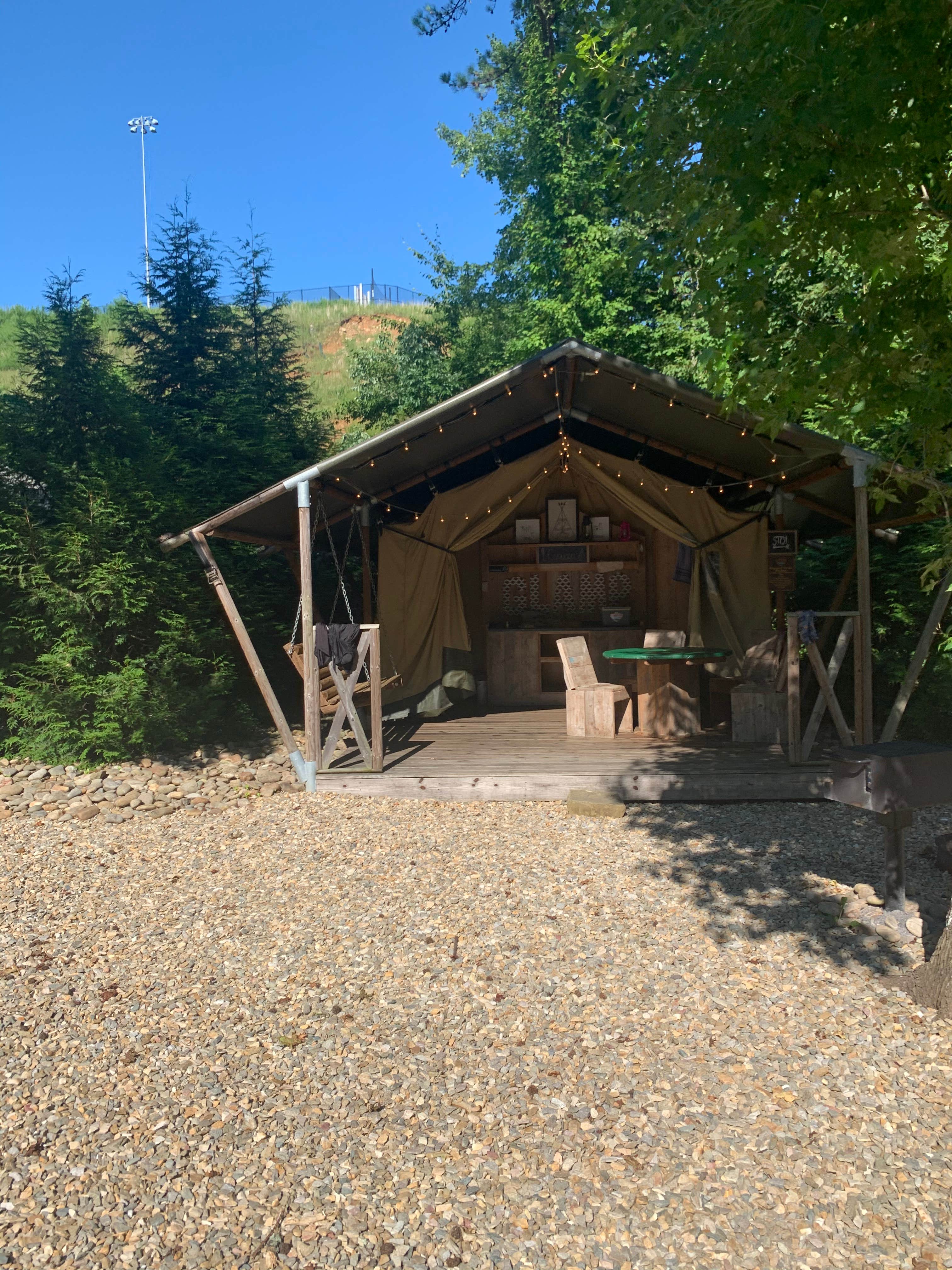 Camper submitted image from Camp LeConte Luxury Outdoor Resort - 4